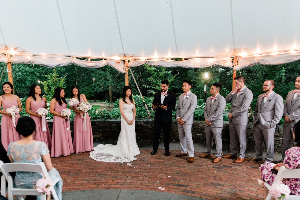 heritage museums and gardens wedding